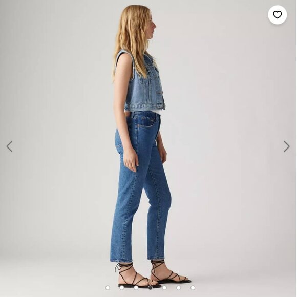 (BNWT) Levi's 501® Original Cropped Women's Jeans - 25x28L - Picture 4 of 6